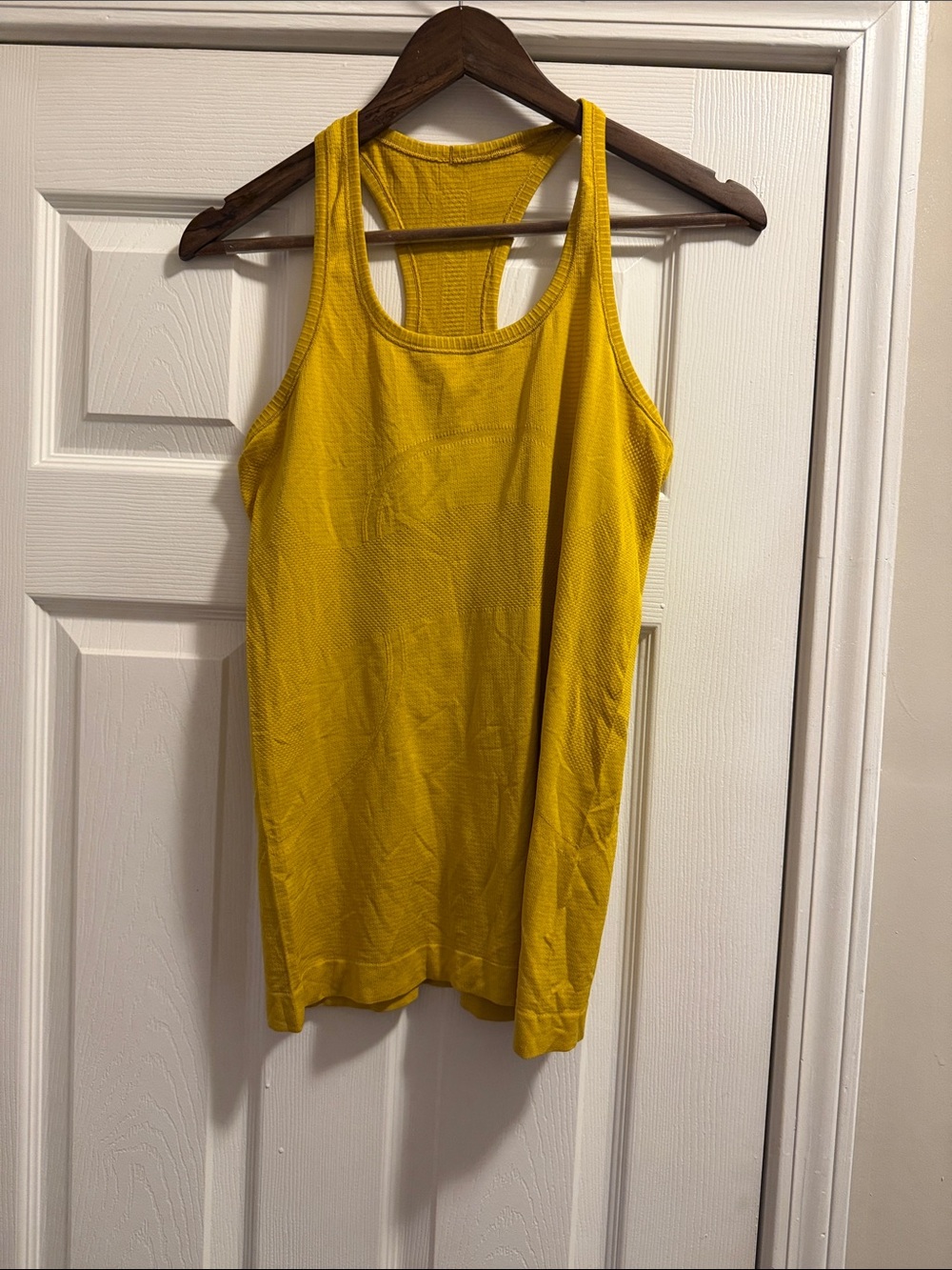 lululemon athletica Sunny Yellow Racerback Tank